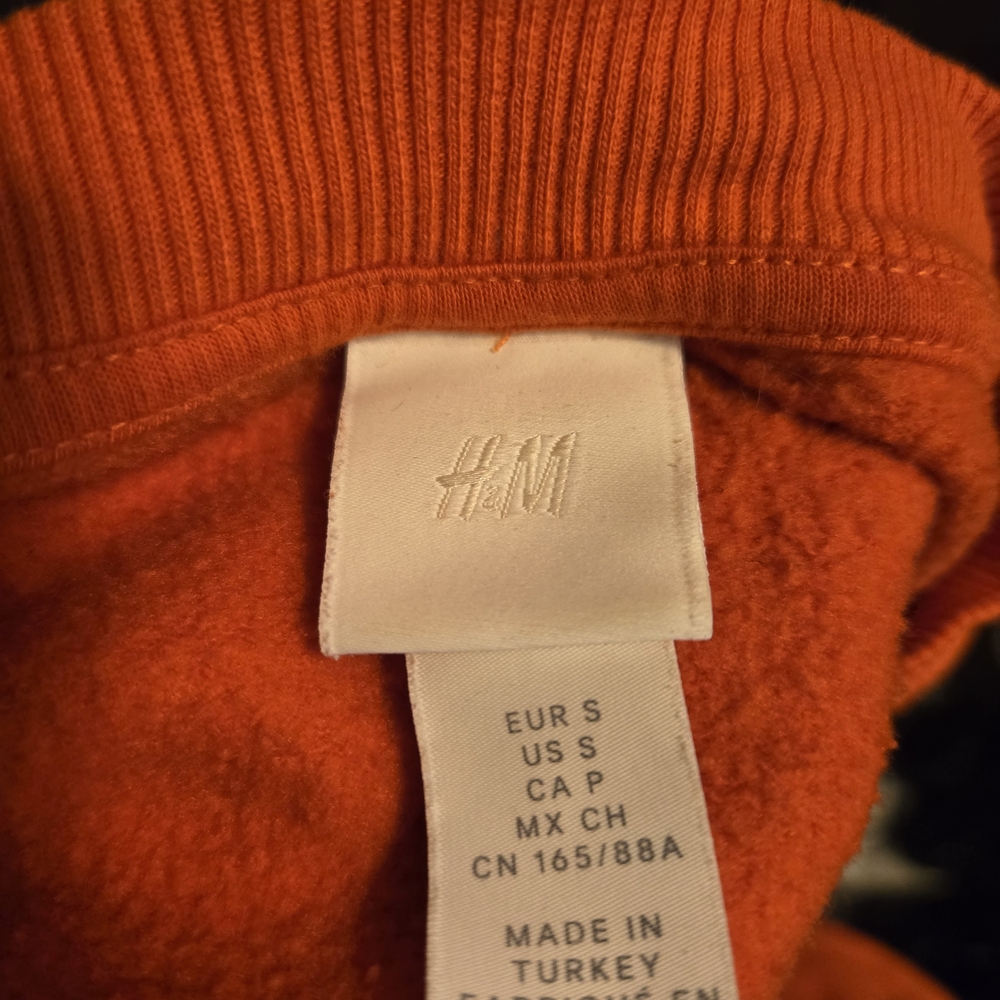 H&M Bold Orange Paris Sweatshirt - Picture 4 of 4